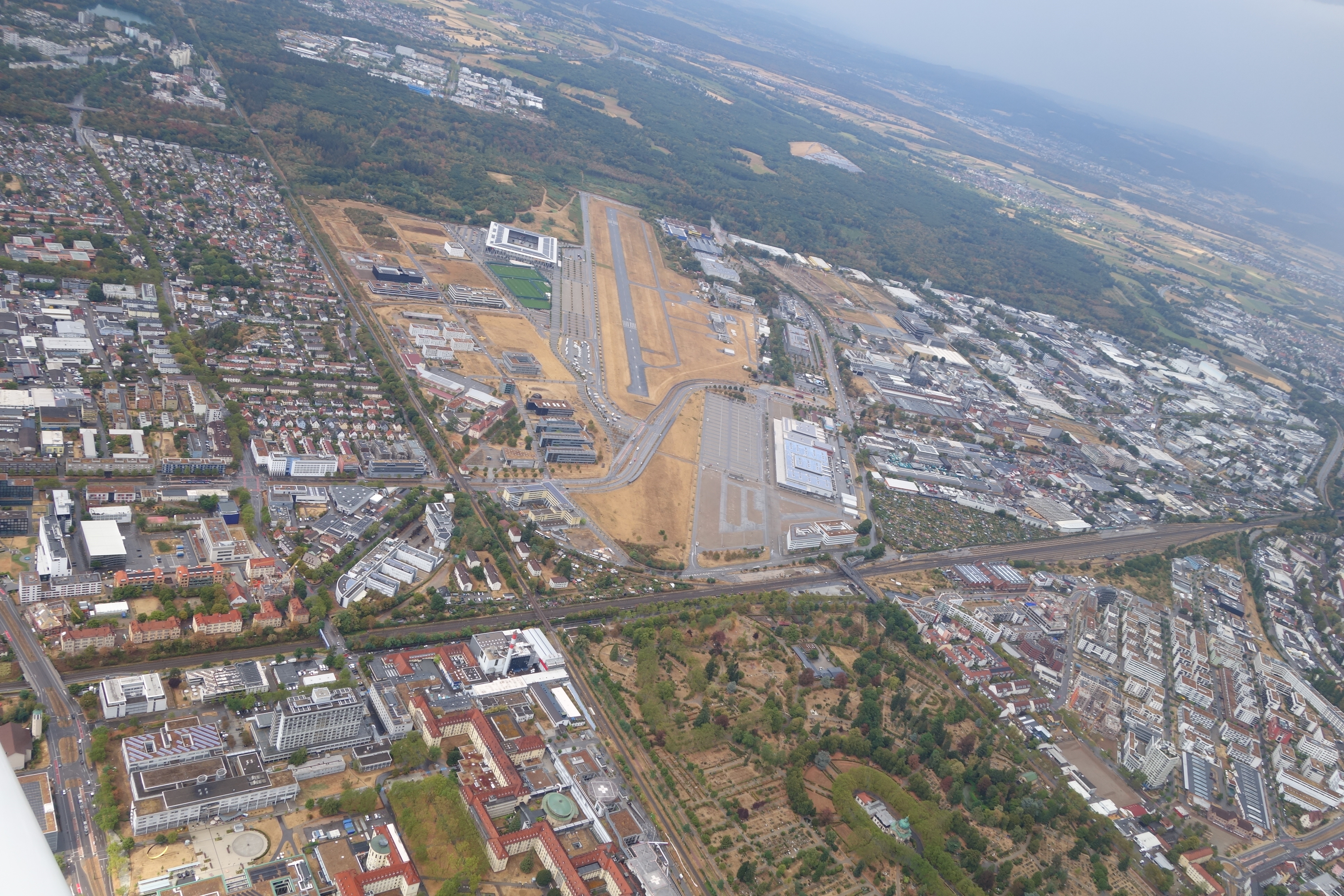 Freiburg and airport