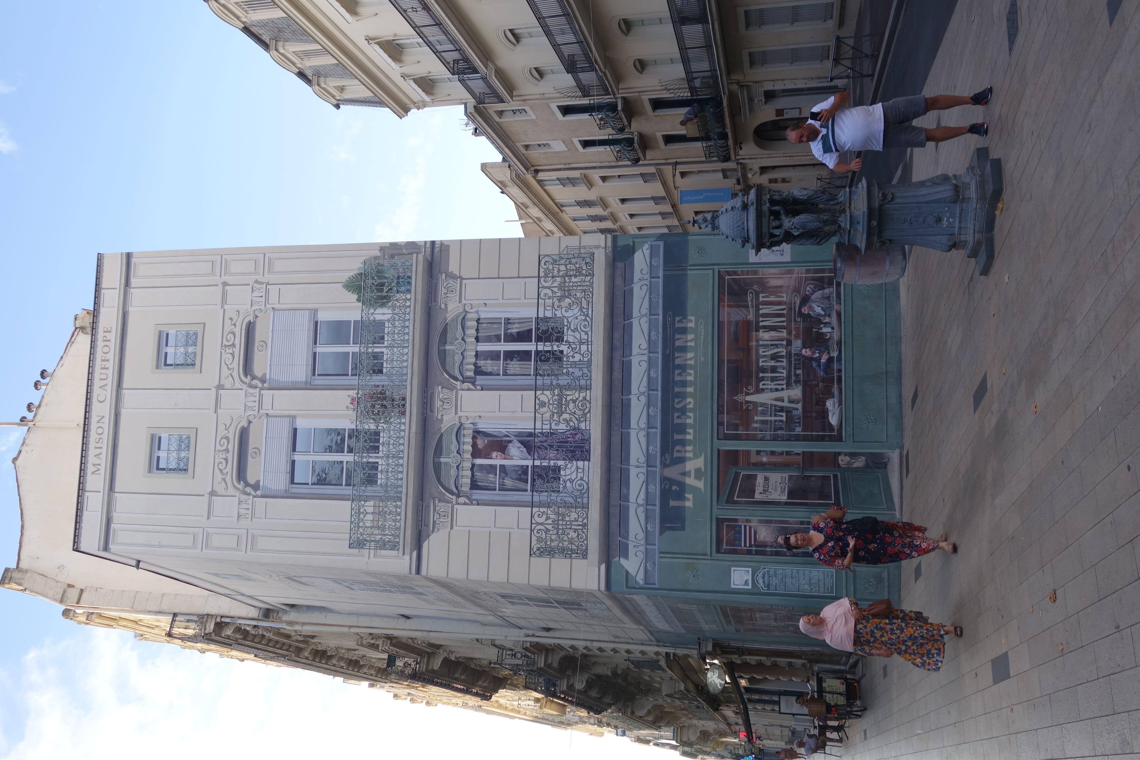 Mural in Béziers