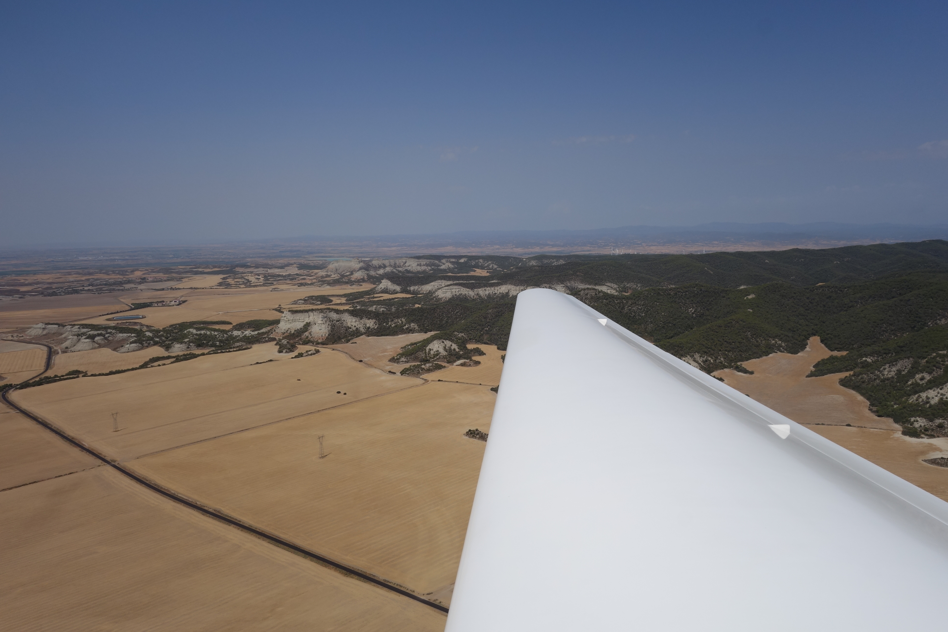 Above Central Spain