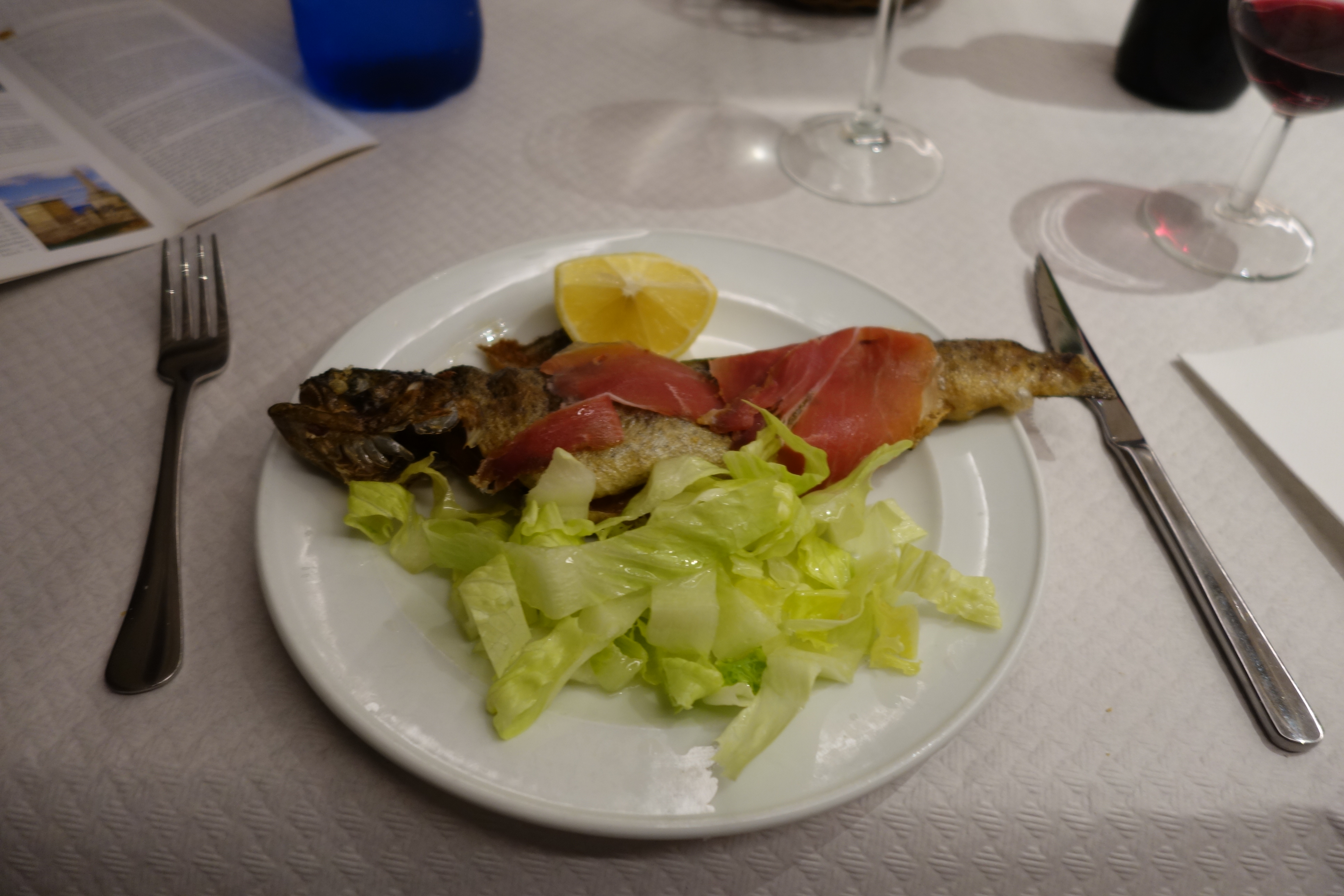 Main course trout