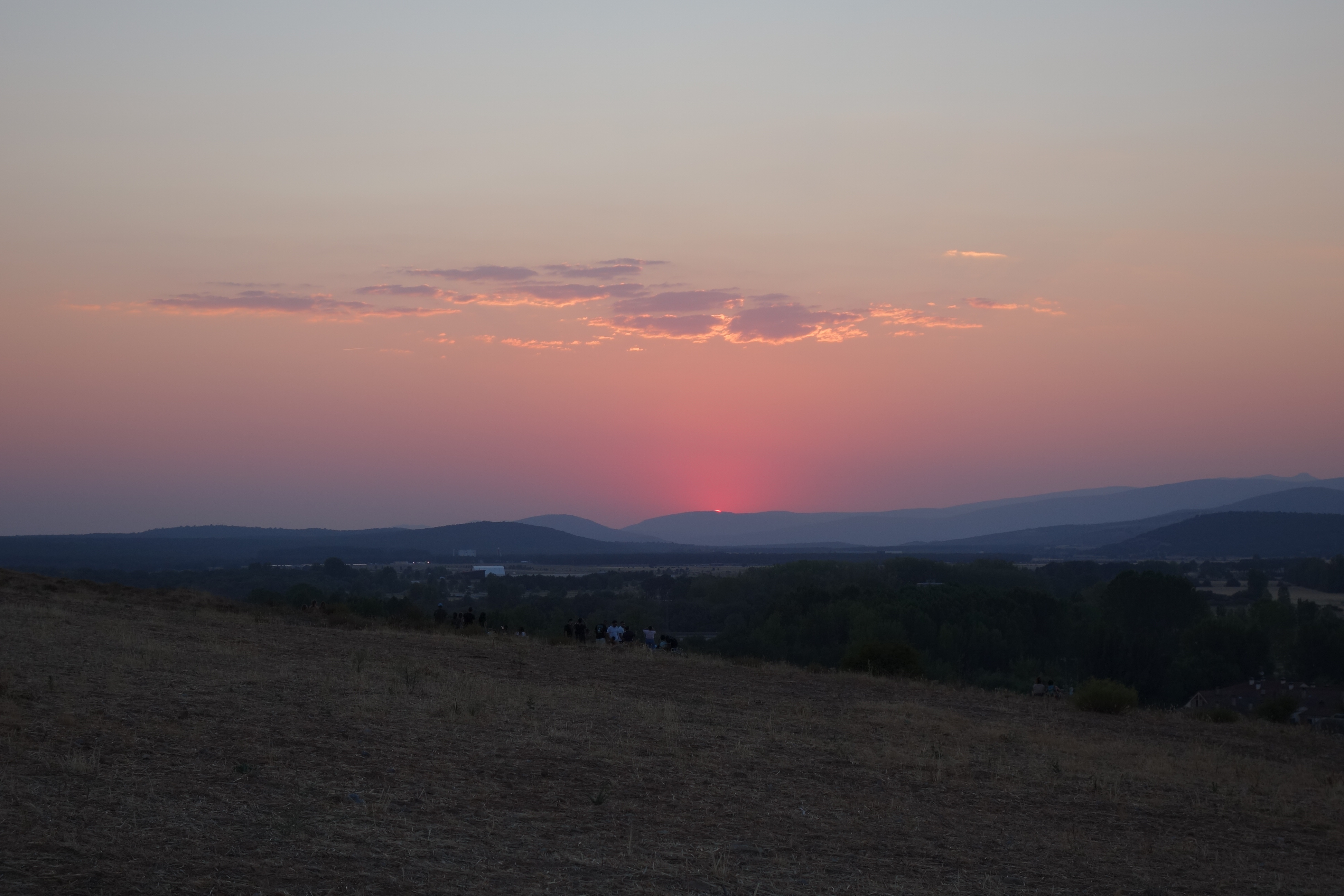 The last spark of sunlight