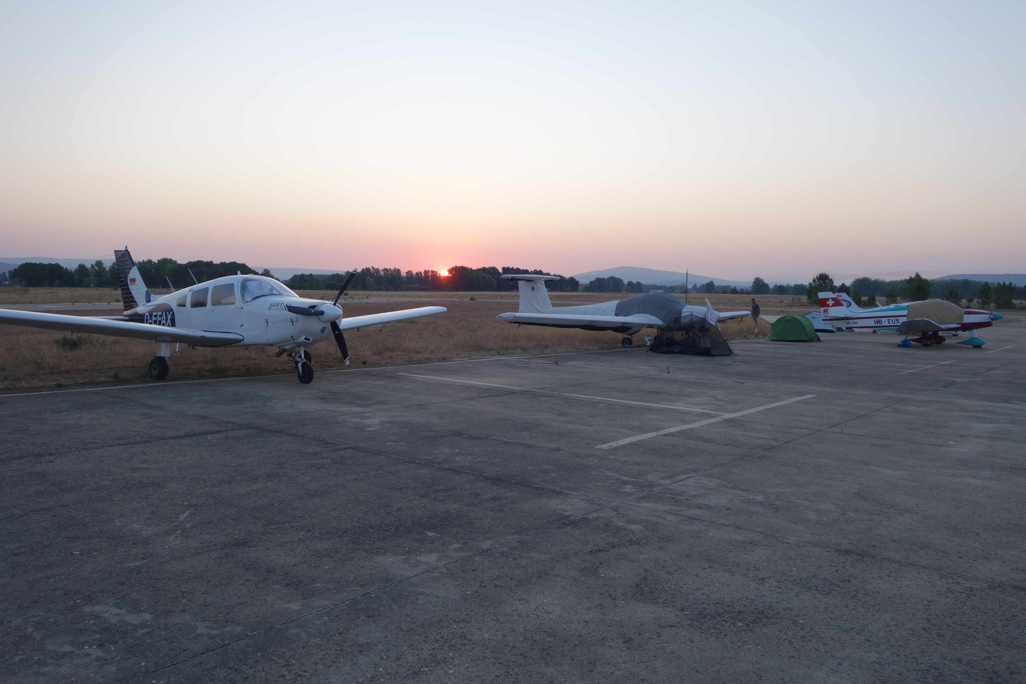 Sunrise in LEGY